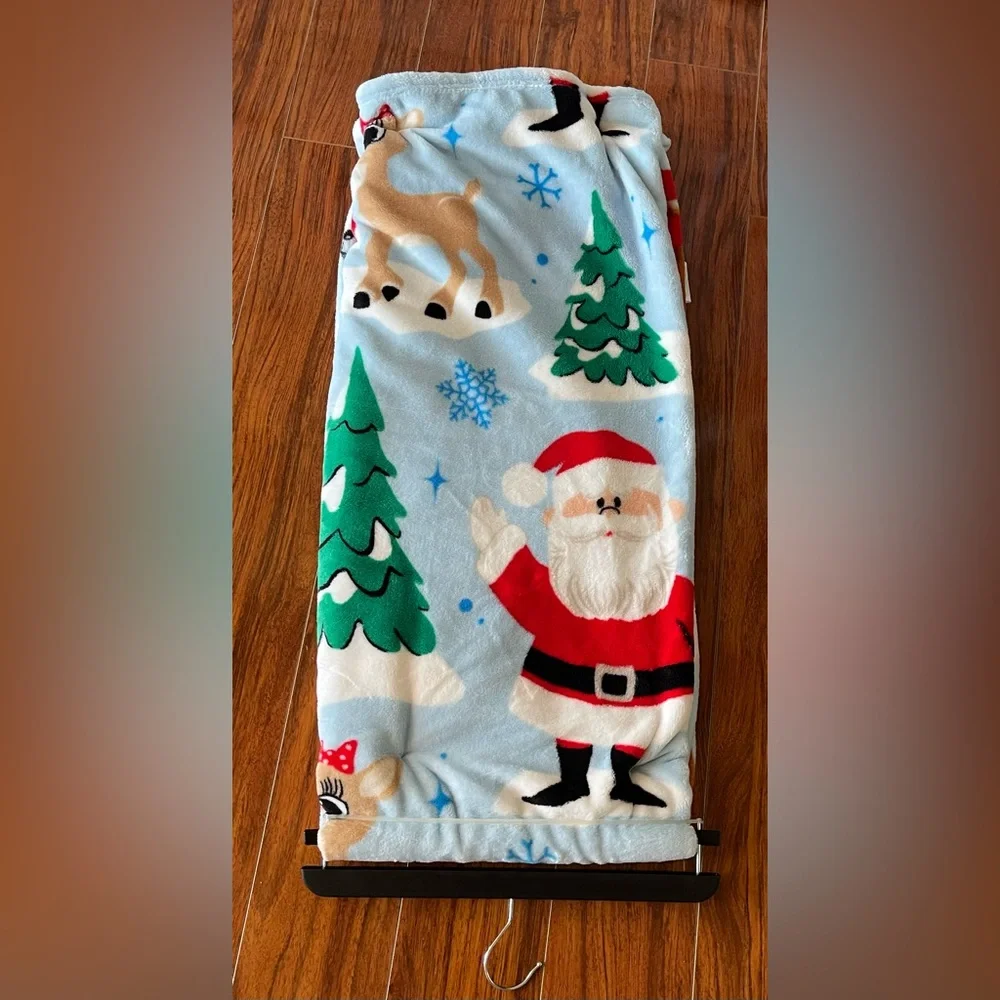 NEW - Rudolph The Red Nose Reindeer Christmas Blanket